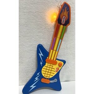 Little Tikes Pop Tunes Big Rocker Toy Electric Red Guitar Vintage 90's Works